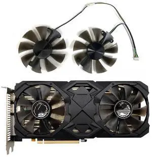 Large number of GA91S2U GPU cooling fan replacement parts, suitable for 580 8G GDDR5 graphics card cooling fan