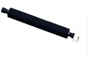 Rubber roller with 17-tooth gear for ftp-628mcl101, 58gp, 628, 58gk, and 58mk printers
