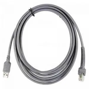 9-foot USB cable for LS2208, LS4208, and DS6708 scanners CBA-U01-S07ZAR