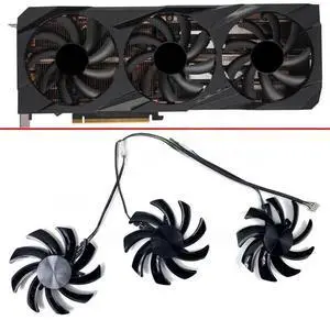 3-piece fan 85mm 4-pin FDC10H12S9-C 3070 TI GPU fan for 3070 Ti 8GB graphics card fan