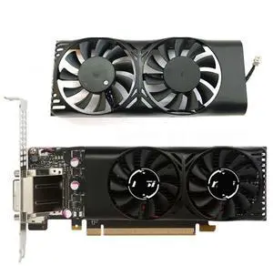 2-pin HA5510M12F-Z 1050 GPU fan, suitable for 1050 2GT and 1050Ti 4GT graphics card cooling fans