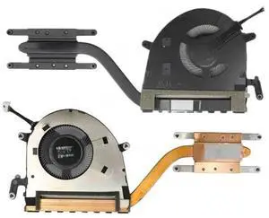 Laptop CPU Cooling Fan Radiator for X390 01YU961 01YU962