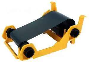 Black ribbon for P100I, P110I, P120I, 800017-201 card printers (1000-sheet capacity)