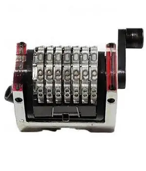 Applicable to GG0122-3 2 pieces/batch 7-digit horizontal backward printing press numbering machine
