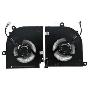 Replacement CPU + GPU fan for 15M, MS-1562, MS-1563, BS5405HS-U4W, and BS5405HS-U4X, DC5V, 1A