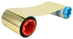 Gold ribbon for CTC-940 GL card printer 1000-image printing card