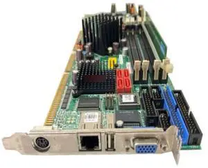 WSB-9154-R20-SZ IPC Board Full-Length CPU Card ISA Industrial Motherboard PICMG 1.0 with CPU 1-
