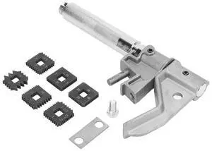 FOR External Thread Repair Tool Kit Aluminum Silver Anodized Finish Damage Free for 11/4in5in OD