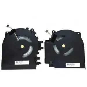 CPU + GPU fan for 15-EP, 15T-EP000, 15-EP0001DX, 15-EP0008CA, and 15-EP0010CA. P/N: M04777-001, M04776-001, DC12V, 0.50A.
