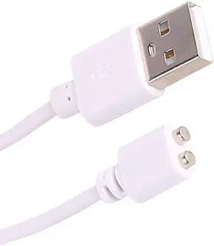 JAENFONG USB to 2 Poles Magnetic DC Power Cable for Sexy Toys