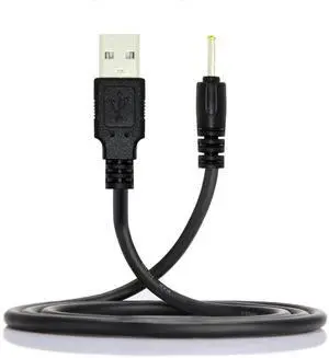 JAENFONG  Cable USB2.0 A Type Male to 2.5 x 0.7mm DC 5V Power Plug Barrel Straight Connector Charge Cable 120CM