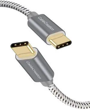 JAENFONG USB C to USB C 3.1 Gen 2 Cable 10Gbps SuperSpeed, 4K Video Monitor Cable 100W Type C Fast Charger Cable for iPhone 16 15Pro Max Plus, MacBook iPad Galaxy S24+, USB-C SSD, Pixel 9/8+, 5FT