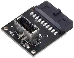 JAENFONG  USB 3.1 Front Panel Socket Type-E to USB 3.0 20Pin Header Male Extension Adapter for Motherboard
