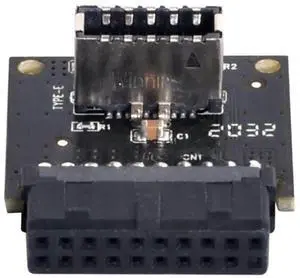 JAENFONG Motherboard USB 3.0 19/20Pin to USB 3.1 Type-E Front Panel Socket Extension Adapter