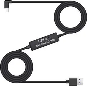 JAENFONG 16Ft / 5M USB C Type C to USB A 3.0 Cable Compatible with Oculus Quest 1/2 USB, 3.2 Gen1, USB C to A, High Speed Data Transfer with Relay Amplifier Chip