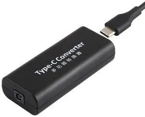 JAENFONG DC 4.5 x 3.0mm Power Jack Female to USB-C / Type C Female Power Connector Adapter with 15cm USB-C / Type C Cable