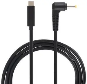 JAENFONG USB-C / Type-C to 4.0 x 1.7mm Laptop Power Charging Cable, Cable Length: about 1.5m