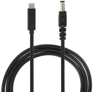 JAENFONG USB-C / Type-C to 5.5 x 2.1mm Laptop Power Charging Cable, Cable Length: about 1.5m
