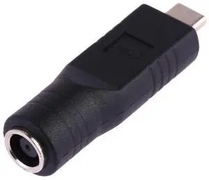 JAENFONG 7.4 x 0.6mm Female to USB-C / Type-C Male Plug Adapter Connector