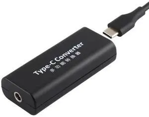 JAENFONG DC 4.8 x 1.7mm Power Jack Female to USB-C / Type-C Female Power Connector Adapter with 15cm USB-C / Type C Cable