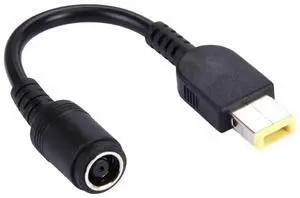 JAENFONG Big Square Male (First Generation) to 7.9 x 5.5mm Female Interfaces Power Adapter Cable for Laptop Notebook, Length: 10cm