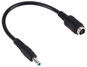 JAENFONG 4.5 x 3.0mm Male to 7.4 x 5.0mm Female Interfaces Power Adapter Cable for Laptop Notebook, Length: 20cm