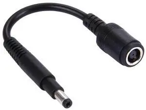 JAENFONG 4.8 x 1.7mm Male to 7.4 x 5.0mm Female Interfaces Power Adapter Cable for Laptop Notebook, Length: 10cm