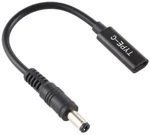 JAENFONG DP USB-C / Type-C to 5.5 x 2.1mm Power Adapter Charger Cable