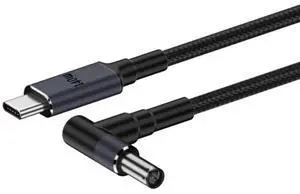 JAENFONG 1.8m 140W Type-C to DC Laptop Charging Cable, Model:DC6.0x3.7mm 20V7A