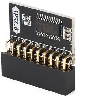 TPM 2.0 Encryption Security Module 20 Pin Motherboard Card Replacement Part Module Motherboard 4 GB for Platform