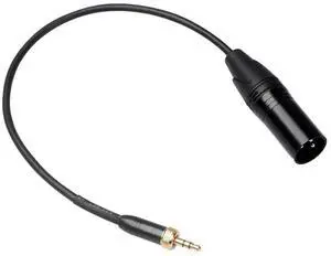 Hot Sale Adapter Cable Classic Delicate 3.5mm to 3Pin XLR Male Adapter Cable for Wireless Microphone Transmitter