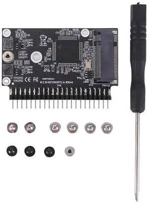 M.2 NGFF SATA SSD To 2.5inch IDE 44pin Adapter Driver-free M.2 IDE Adapter M.2 NGFF SATA SSD To 2.5 IDE SATA SSD Converter