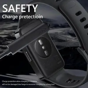 Type C Charger Adapter Right Angle Charging Cable Converter Magnetic Type C Adapter Watch Charger for Galaxy Fit 3