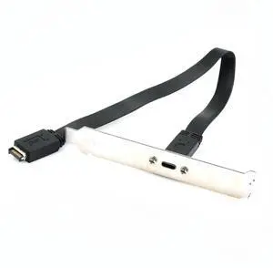 10Gbps USB 3.1 Type C Front Panel Header Type EMainboard Expansion Cable Line Nut Head with Nut Design for Easy Fixing