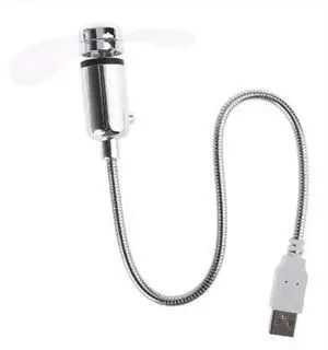 Portable USB-Powered Cooling Fan Gooseneck Air Blower Flexible USB Cooling Fan for Desktop PC Computer Laptop Notebook