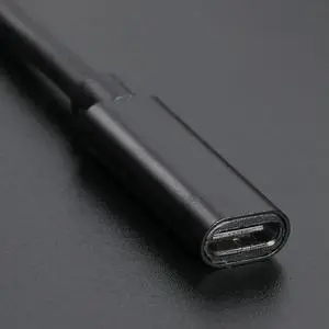PD Charging DC Jack Laptop Charger USB C Female to 4.5x3.0mm Converter for Office Caring Computer Supplies