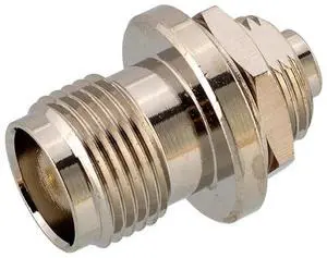TNC Female Socket to MCX Female Jack Waterproof PCB Panel Connector Brass Straight Coaxial RF Adapters Antenna Pedestal