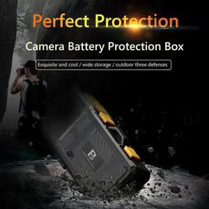 Batteries Manager Power Bank Converter DSLR Camera Box SD TF Storage Case Holder Mini Two-Way Charging Hub