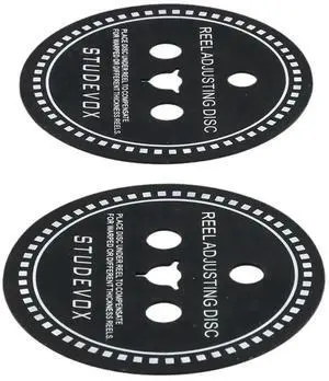 2 PCS For Trident/NAB Adapter SpSilicone Gasket Spfor Reel To Reel Tape Recorders for Revox Studer Revox/Teac