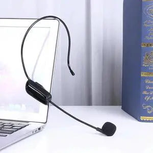 Tour Guide Teaching UHF Wireless Capacitive Microphone System with Low Power Tip for Teacher Teaching Supplies