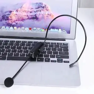 Tour Guide Teaching UHF Wireless Capacitive Microphone System with Low Power Tip for Teacher Teaching Supplies