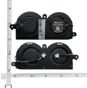 Laptop CPU Cooling Fan For XPS 13 9370 9380 9390 P82G 7390 93050980WH 980WH ND55C19-16M01 DFS350705PQ0T DC5V 4PIN