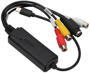 USB 3.1 Audio Video Capture Card Adapter DVD/VCD/MP4 Type-C DVD Audio Capture Adapter Card 1 Channel Video Capture Converter
