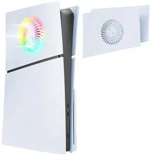 Protective Shell Cover with Cooling Vents Premium ABS Replacement Shell Anti-Scratch Protective Cover for Slim Console