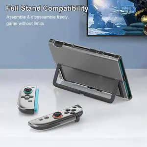for Switch 2 Split Case Cover Game Console Clear Case Anti-Scratch PC Hard Shell Skin Case Cover Gaming Console Accessories