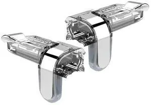 2 Pcs Mobile Gaming Trigger Mobile Game Controller for PUBG Mobile Joystick Trigger for Android Smart Phone