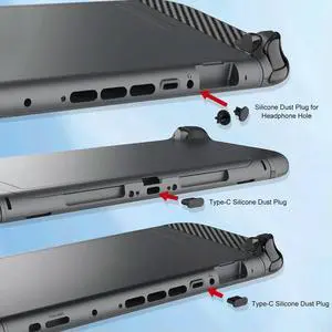 Game Console Protection Kit for Nintendo for Switch 2 Accessorries Kit Dust Plug Dust Filter Mesh Left Right Handle Stickers