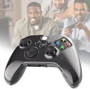 Transparent Case Anti-Slip Hard Protective Case Shockproof Transparent Skin Housing Case for Xbox Series X/S Controller