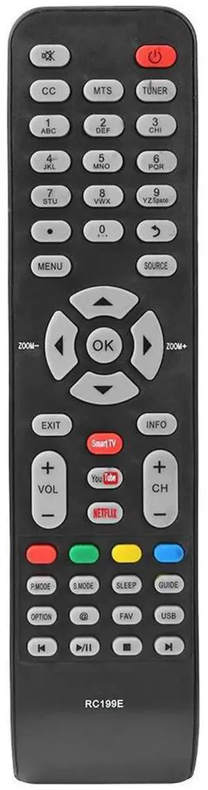 Plastic Television TV Remote Control Accessories Portable Television Controller Powered for /HYUNDAI/EKT/HKPro/VISIVO