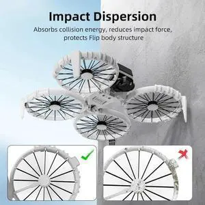 For Flip Propeller Guard Cover Lightweight Anti-Collision Ring Drone Propeller Guard Case Bumper Protector Drone Accessories
